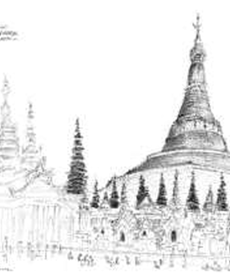 Spectacular at Night - Shwedagon Pagoda Yangon, Myanmar